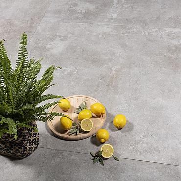 GeoCeramica® 100x100x4 cm Bel Cemento Grigio