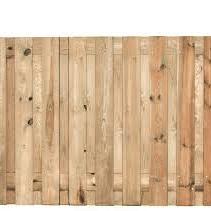 Tuinscherm Vasse Recht 180x130 cm 16mm 19 planks (17+2)