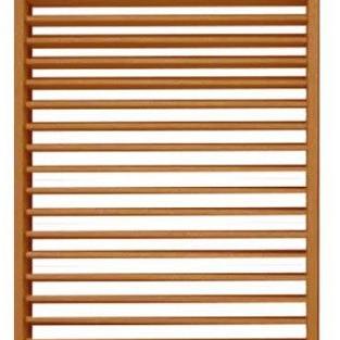 Hardhout shutter scherm 90x180 cm, verstelbaar FSC