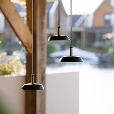 Sway Pendant 12V Pearl Grey