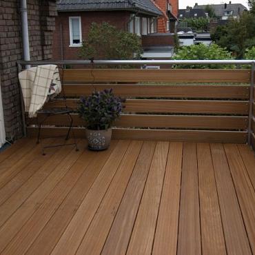 Hardhouten Tuinplank geschaafd 1,6x14,5x400cm