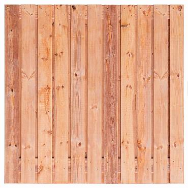 Tuinscherm Red Class Wood (21+2) 23-pl. Agadir 180x180cm