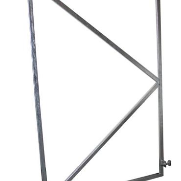 Poortframe met 2 verstelbare ophangpunten verzinkt H155xB110 CM (21134110) 1 stuks