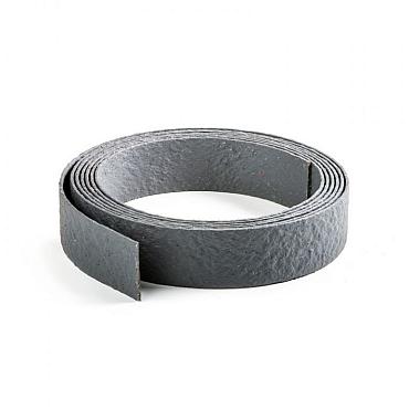 Eco Flexband/ Eco-Oh (van gerecycled kunstof) rol van 25m1 Grijs (14cm hoog)