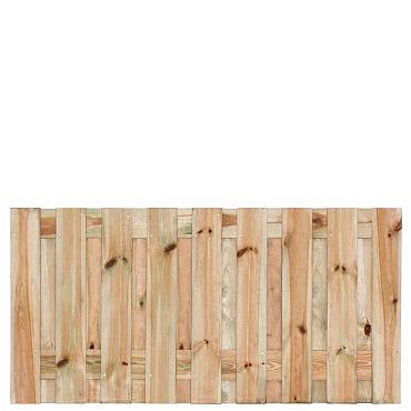 Tuinscherm Vasse Recht 180x90 cm 16mm 19 planks (17+2)