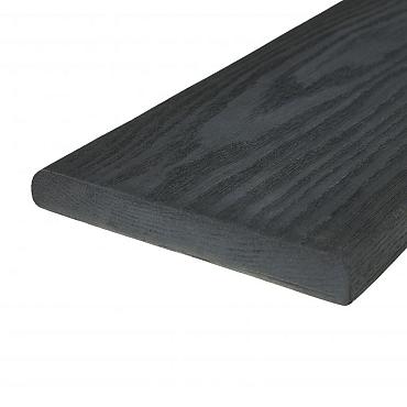 Timber Touch New Bullnose Charcoal Grey 244x20x2.5 cm