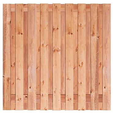 Tuinscherm Red Class Wood 180x180 cm 19 planks (17+2)