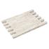 Waalformaat Travertin Ivory Cream 20x5x5 cm soft finish, kanten verouderd creme