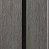 WEO60 Gardenwall Cladding Dark Grey 290x17x3.3 cm (wb 14 cm)