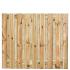 Tuinscherm Vasse  Recht 180x150 cm 16mm 19 planks (17+2)