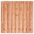 Tuinscherm Red Class Wood 180x180 cm 19 planks (17+2)