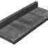 Oudhollands Traptreden l-model Carbon 100x40x15 cm